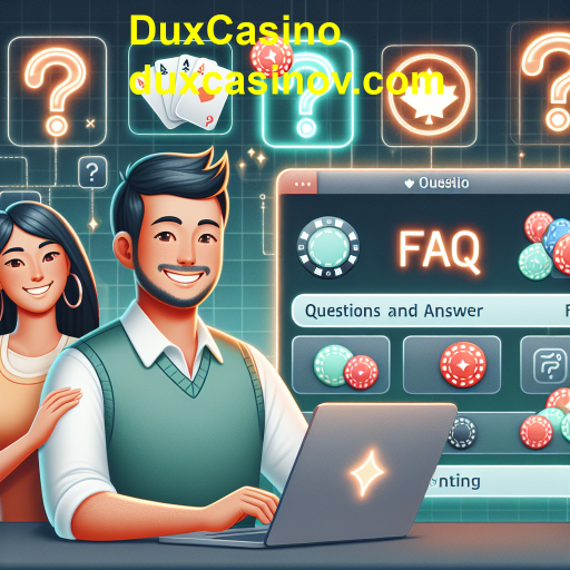 Explorando a Seção FAQ do DuxCasino: Suporte e Informação para Jogadores
